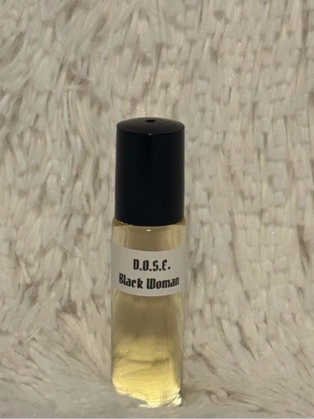 Black Woman Fragrance Oil 1/3 oz Roll-On Bottle